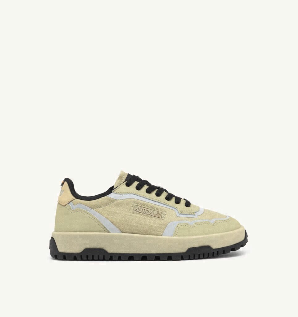 WILDPACE LOW EN NYLON RIPSTOP ET CUIR TIDAL FOAM ET REFLEX