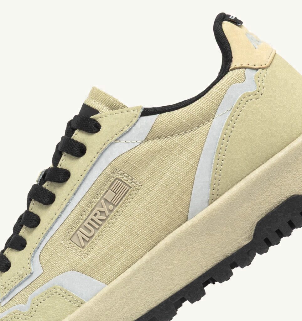 WILDPACE LOW EN NYLON RIPSTOP ET CUIR TIDAL FOAM ET REFLEX