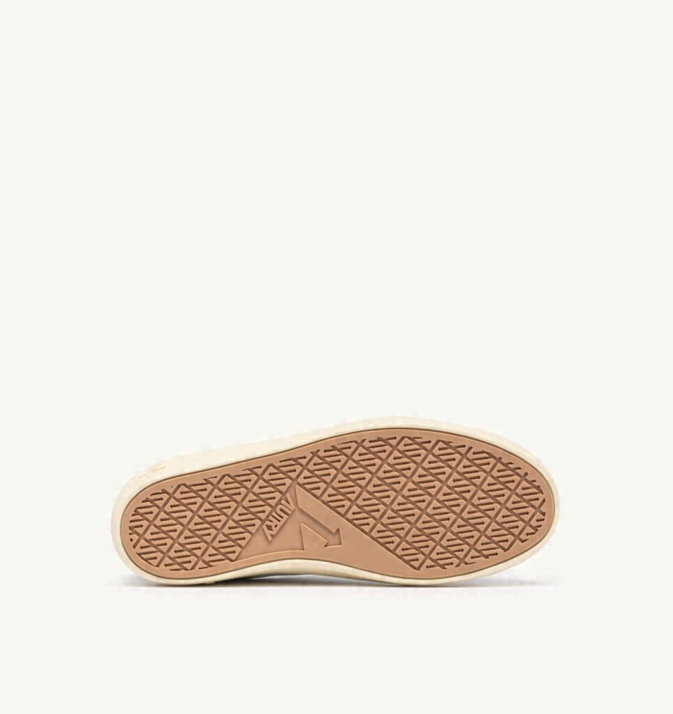 WINDSCAPE LOW EN CUIR BLANC ET NOIR