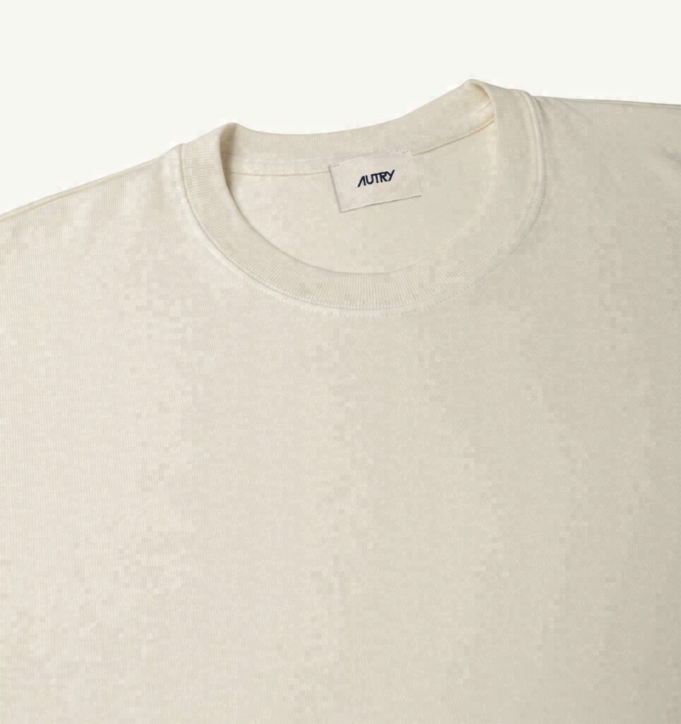 T-SHIRT BOXY AVEC LOGO EN NUANCE FEMME