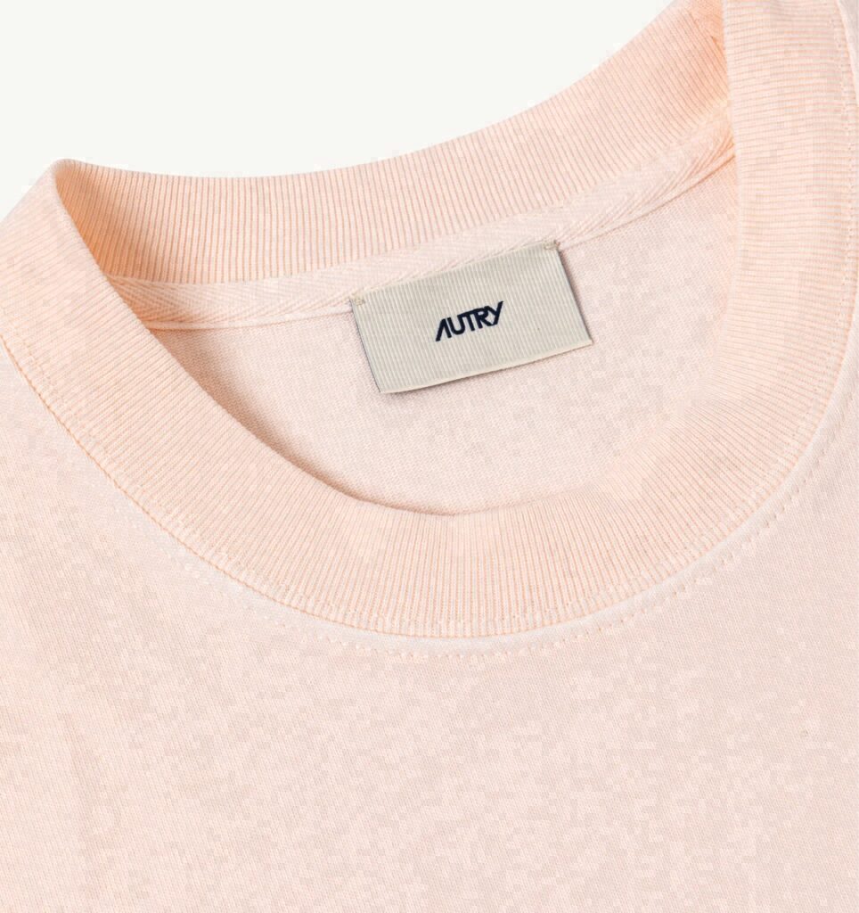 T-SHIRT BOXY AVEC LOGO EN NUANCE FEMME