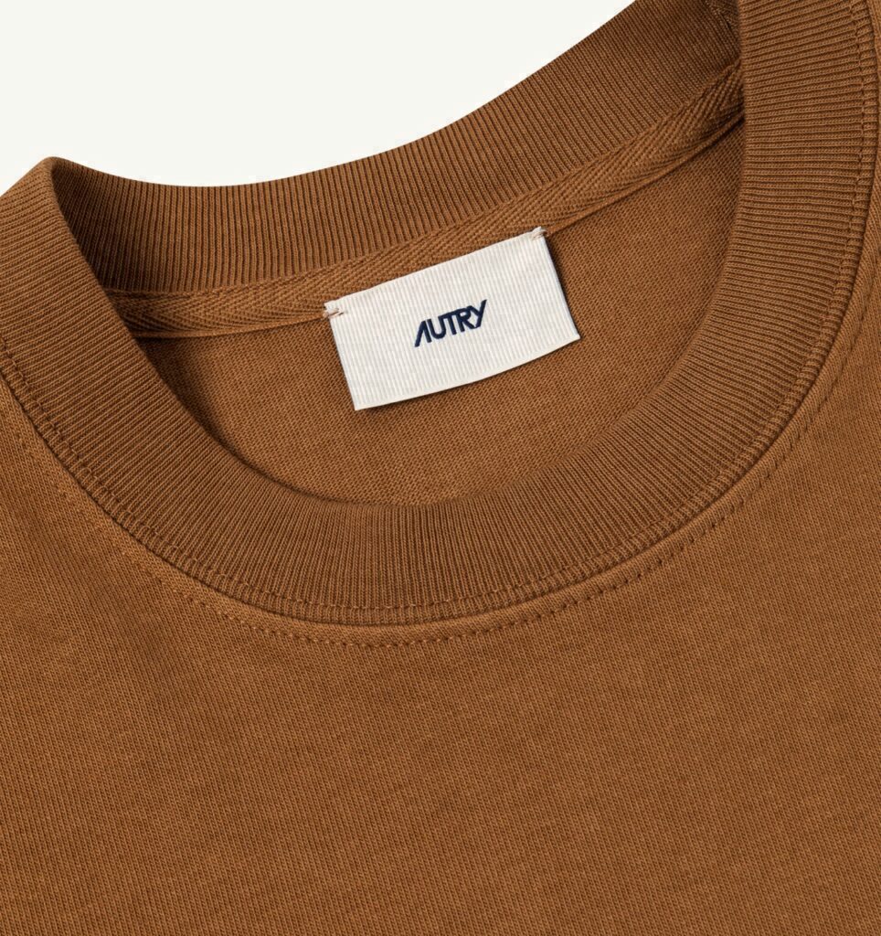 T-SHIRT BOXY AVEC LOGO EN NUANCE FEMME