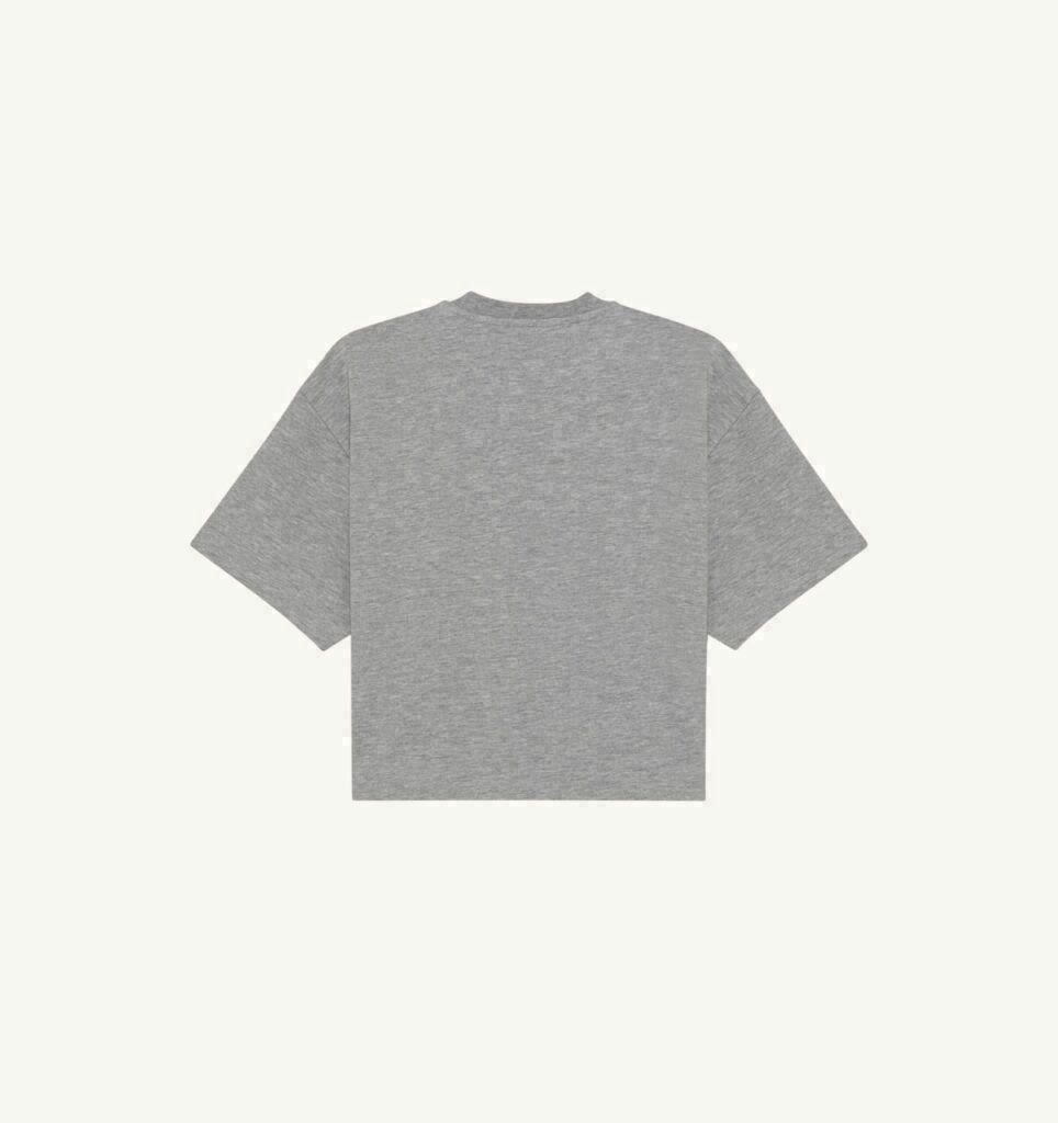 T-SHIRT BOXY AVEC LOGO TON SUR TON FEMME