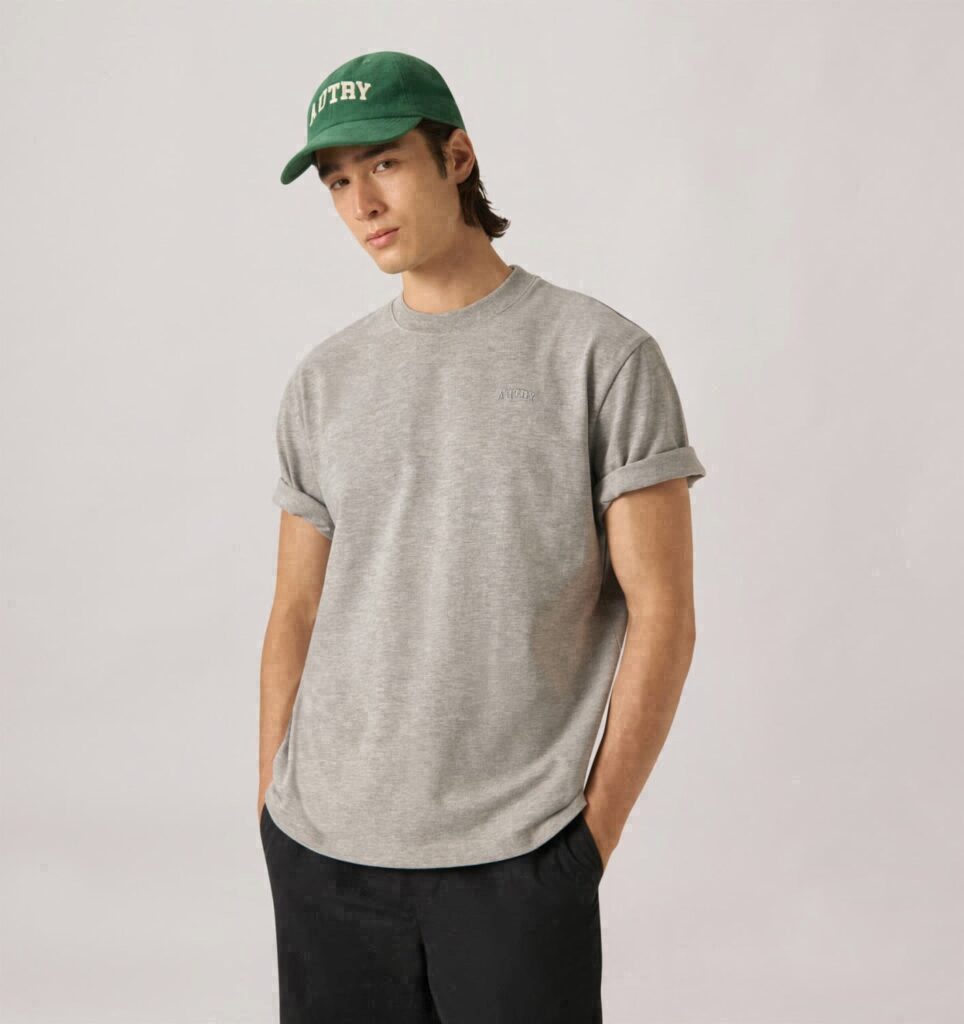 T-SHIRT AVEC LOGO TON SUR TON UNISEX
