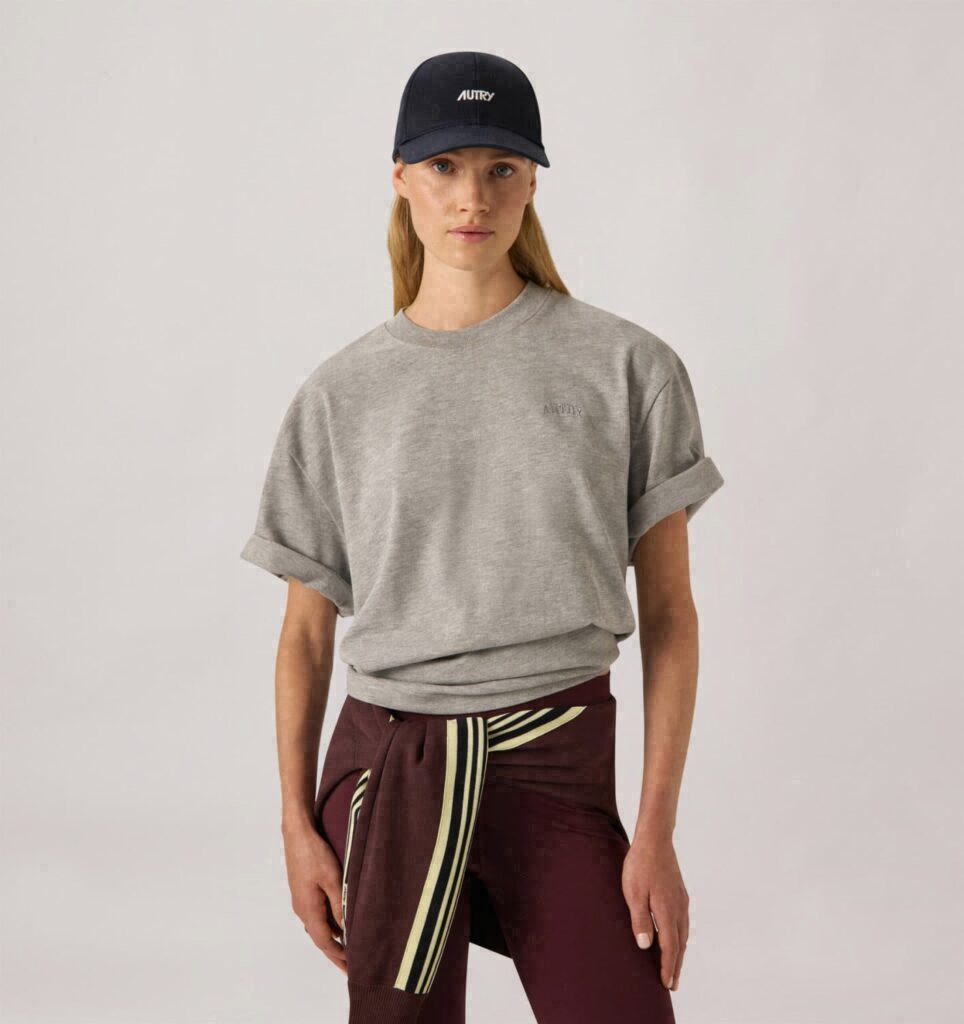 T-SHIRT AVEC LOGO TON SUR TON UNISEX