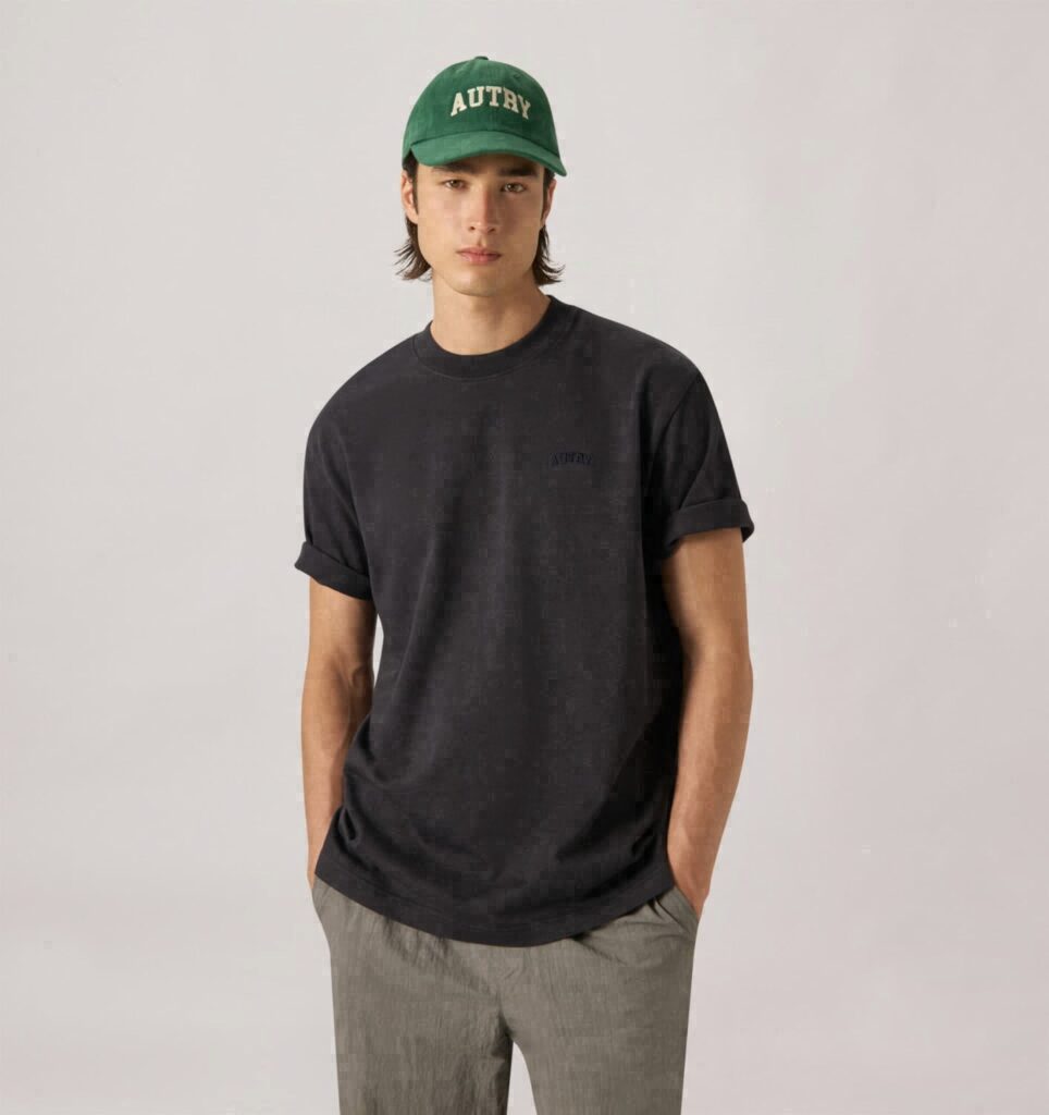 T-SHIRT AVEC LOGO TON SUR TON UNISEX