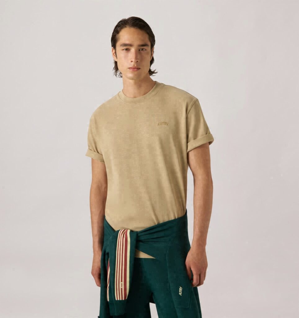 T-SHIRT AVEC LOGO TON SUR TON UNISEX