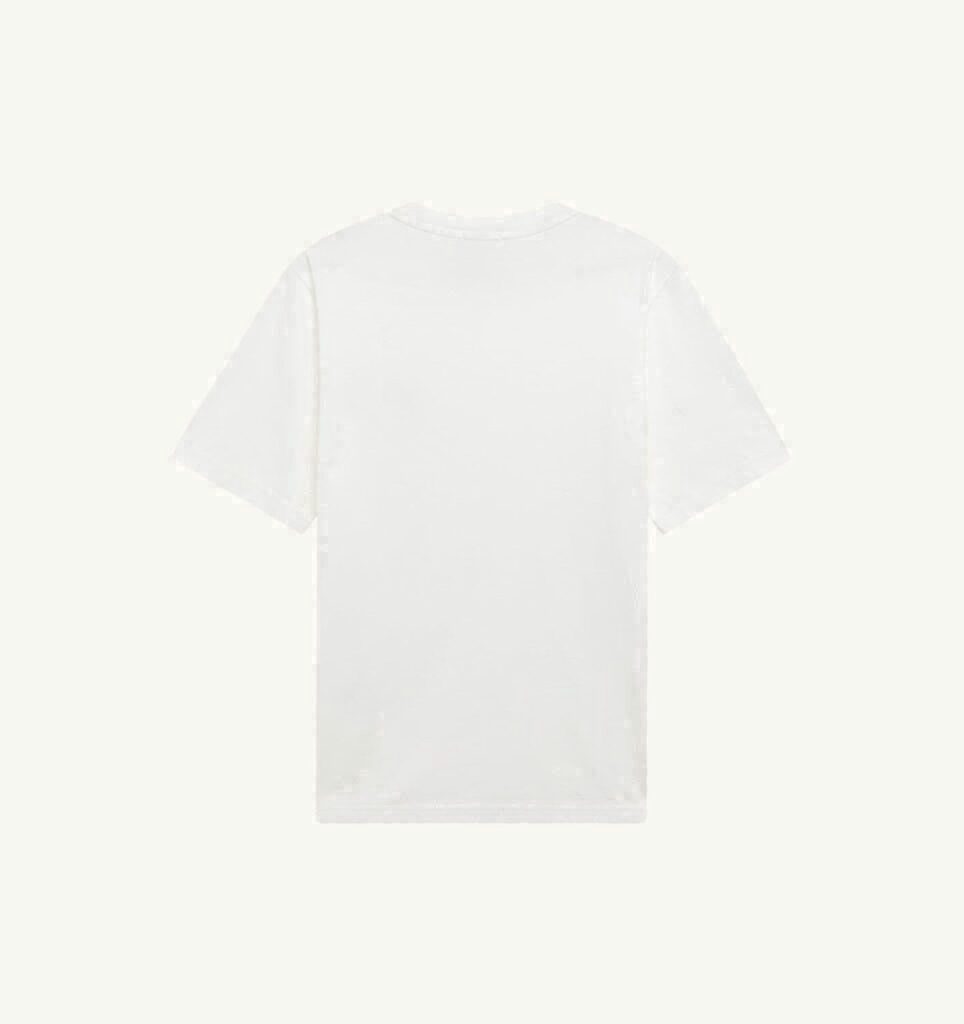 T-SHIRT EN COTON AVEC DOUBLE LOGO FEMME