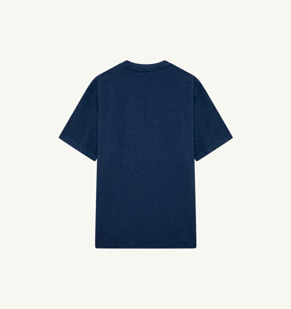 T-SHIRT EN COTON AVEC LOGO EN NUANCE UNISEX
