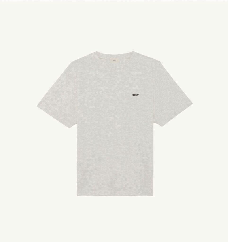 T-SHIRT EN COTON AVEC LOGO BRODÉ POUR FEMME