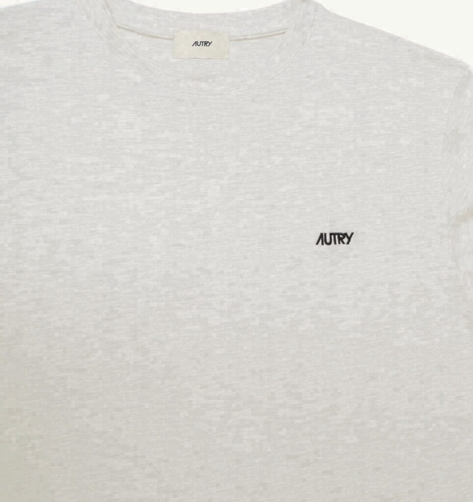 T-SHIRT EN COTON AVEC LOGO BRODÉ POUR FEMME