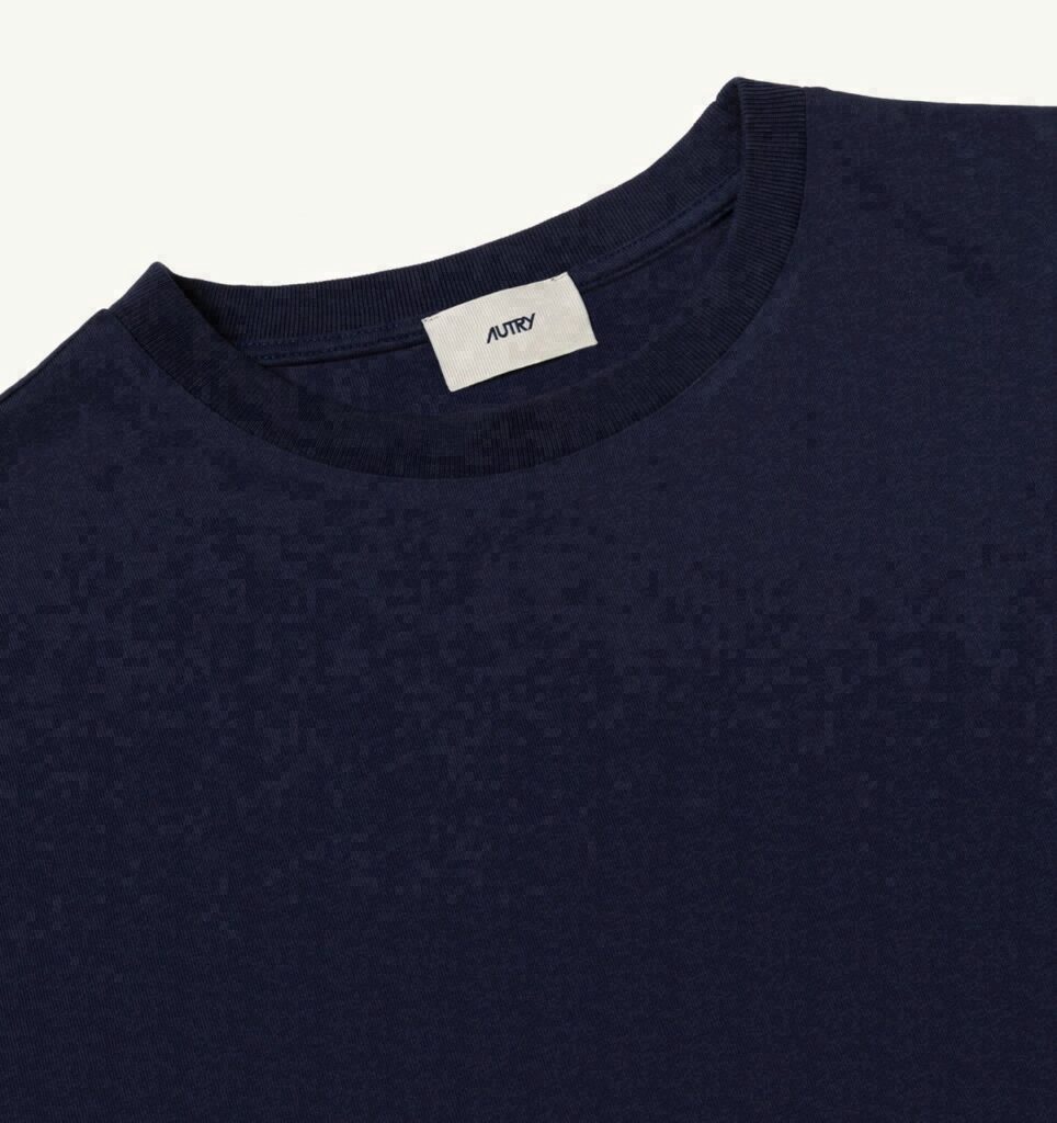 T-SHIRT EN COTON AVEC LOGO BRODÉ POUR FEMME