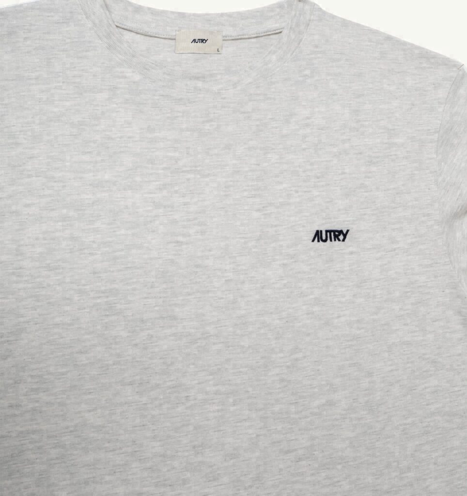 T-SHIRT EN COTON AVEC LOGO BRODÉ POUR HOMME