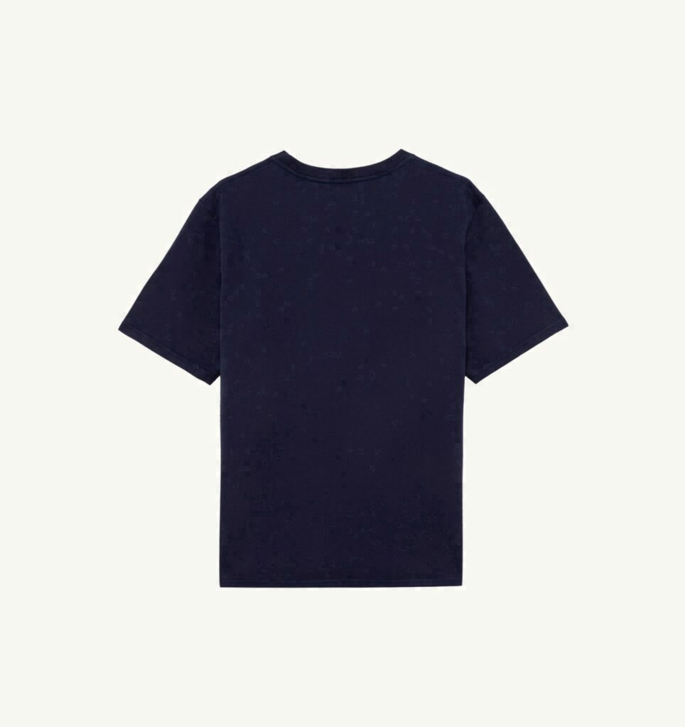 T-SHIRT EN COTON AVEC LOGO BRODÉ POUR HOMME