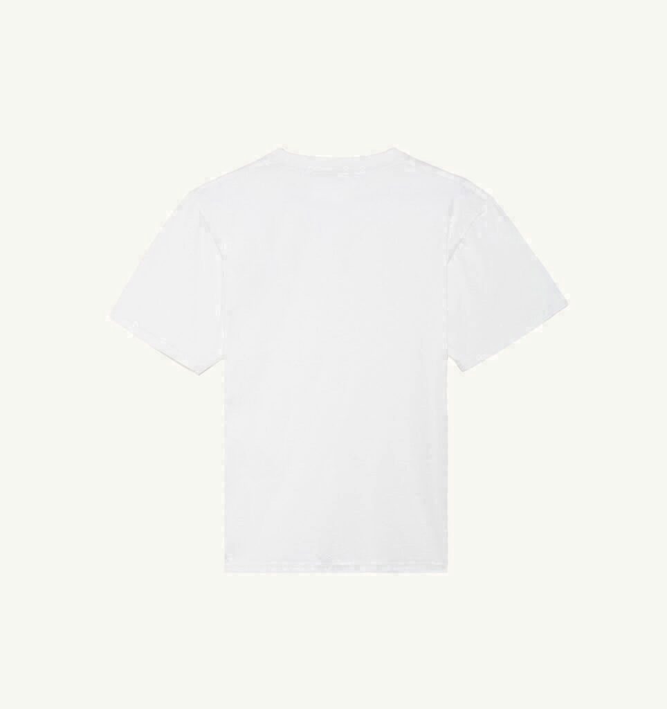 T-SHIRT EN COTON AVEC LOGO BRODÉ HOMME