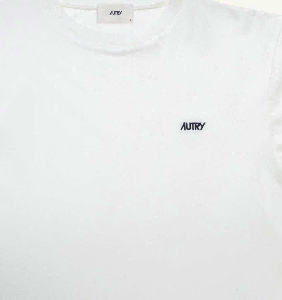 T-SHIRT EN COTON AVEC LOGO BRODÉ HOMME