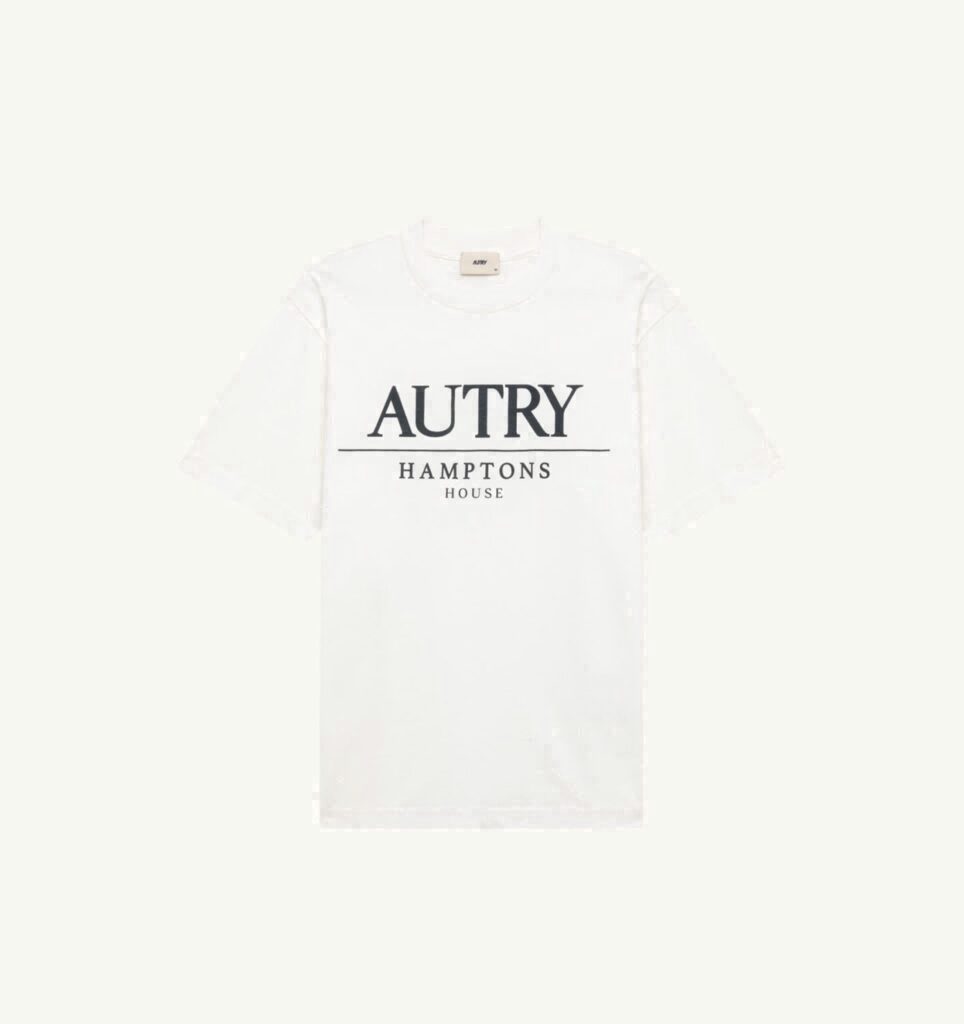 T-SHIRT EN COTON LOGO HAMPTONS HOUSE FEMME