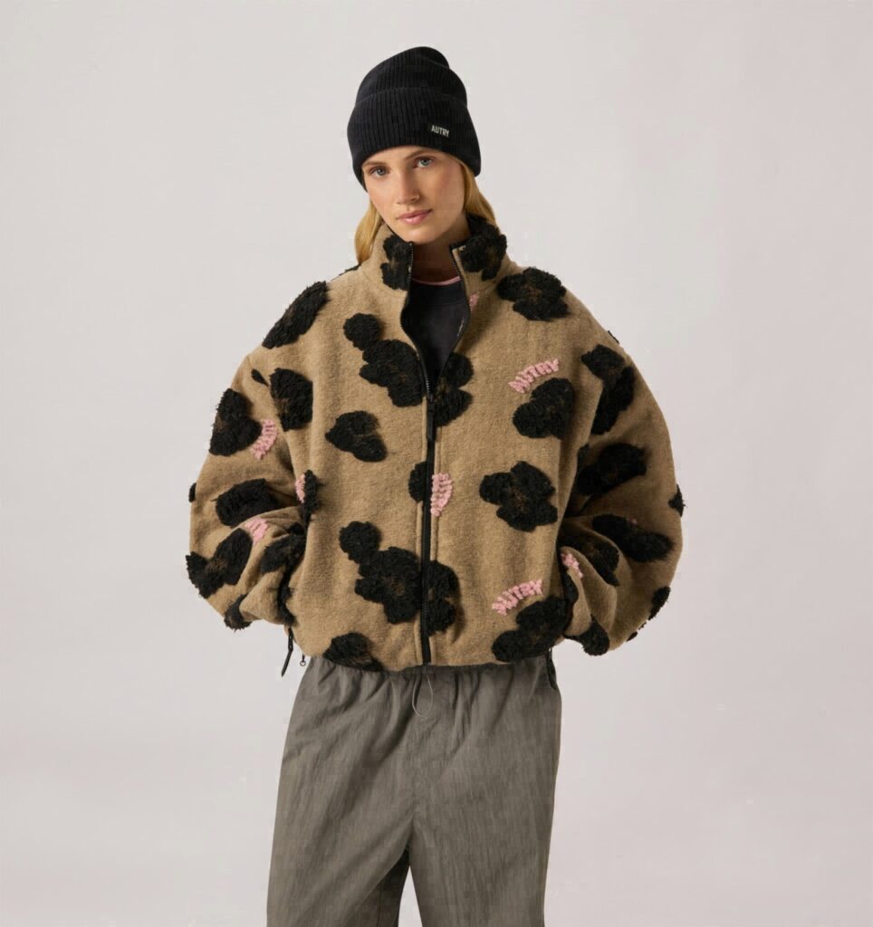 TEDDY AVEC FERMETURE ÉCLAIR SUR TOUTE LA LONGUEUR MODÈLE UNISEX