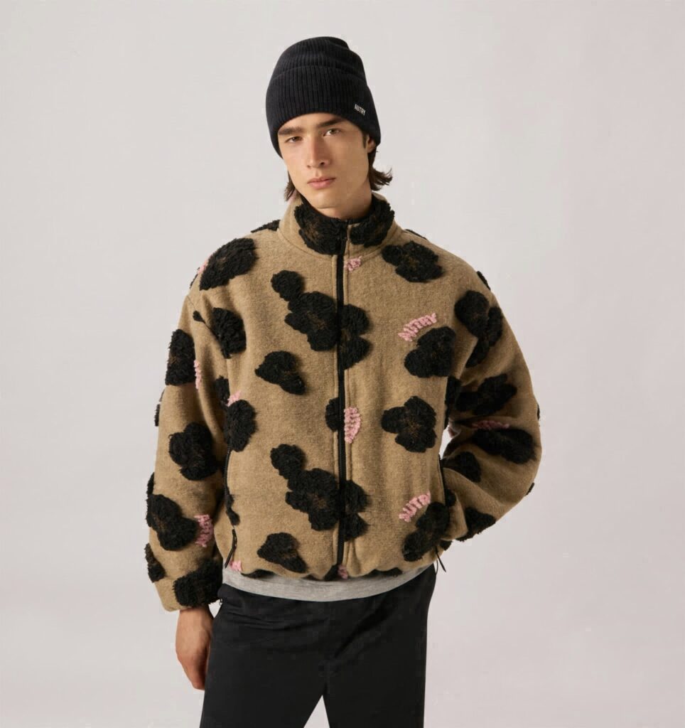 TEDDY AVEC FERMETURE ÉCLAIR SUR TOUTE LA LONGUEUR MODÈLE UNISEX