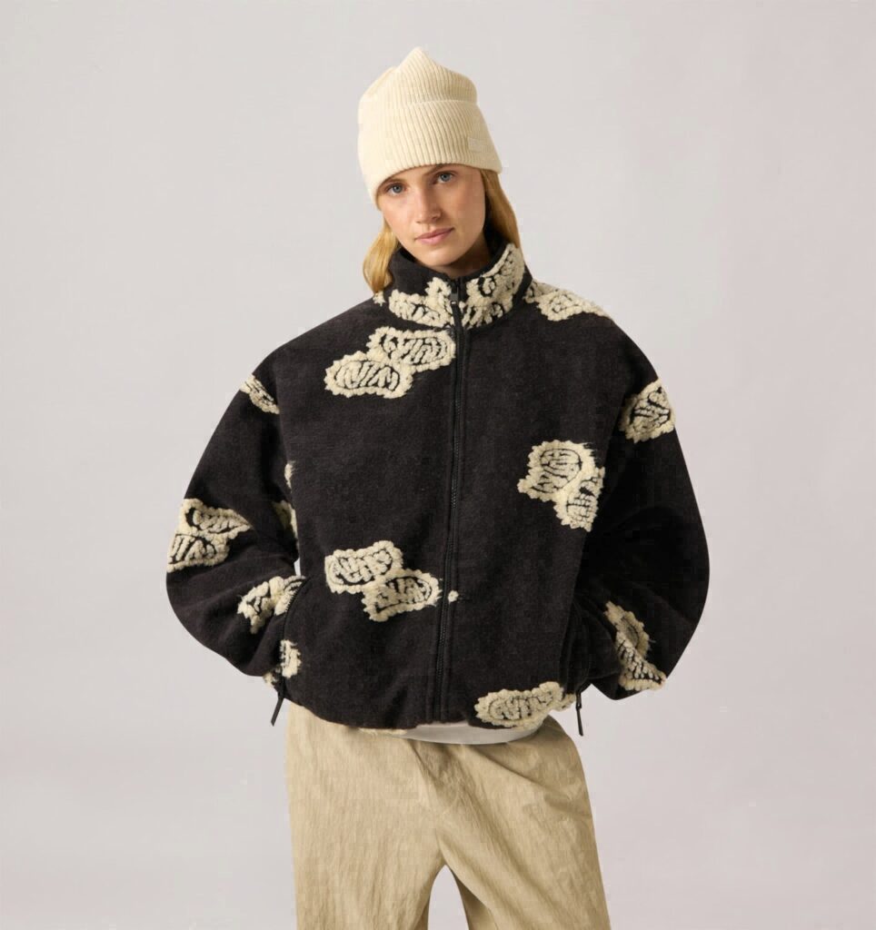 TEDDY AVEC FERMETURE ÉCLAIR SUR TOUTE LA LONGUEUR MODÈLE UNISEX